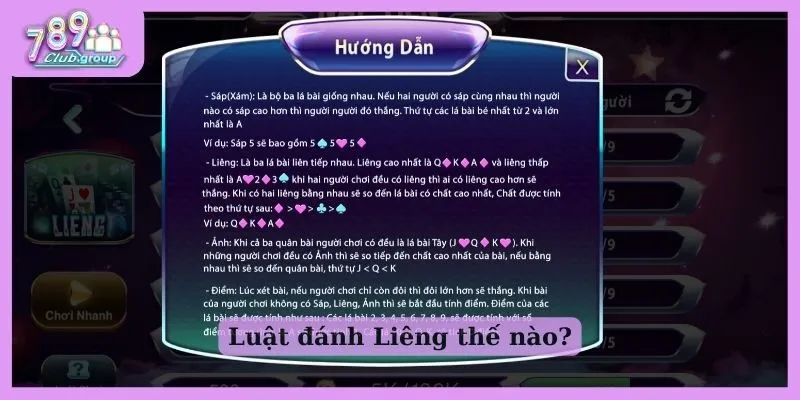 Liêng cào tố 3 cây