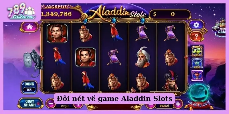 Đôi nét về game Aladdin Slots 