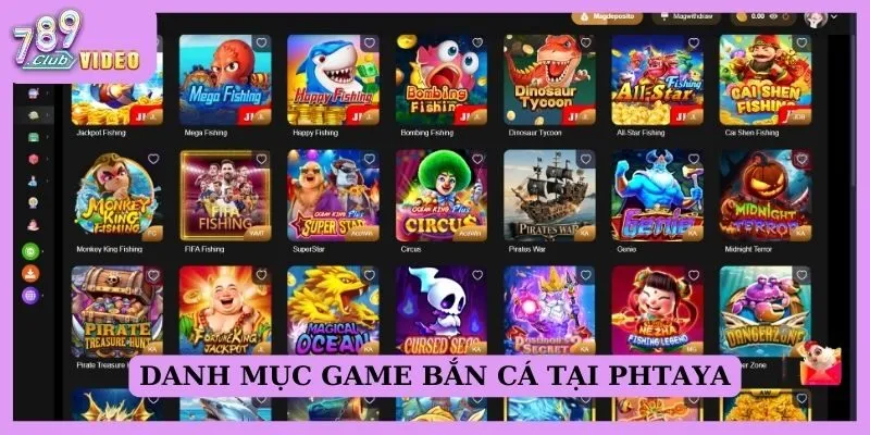 Danh mục game bắn cá tại PHTAYA