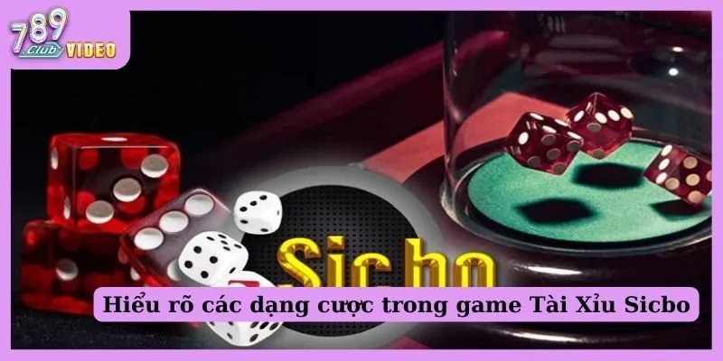 Hiểu rõ các dạng cược trong game Tài Xỉu Sicbo 