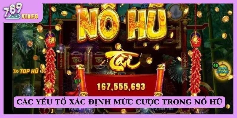 Các yếu tố quan trọng để xác định mức cược tối ưu trong nổ hũ